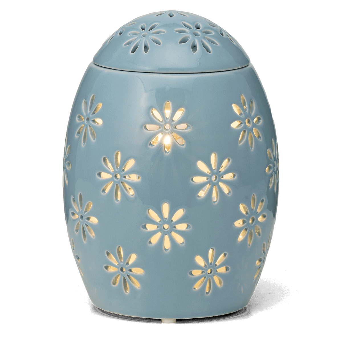 Easter Garden - Blue Scentsy Warmer Lit