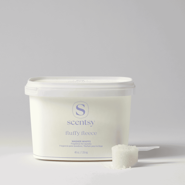 Fluffy Fleece Washer Whiffs Tub