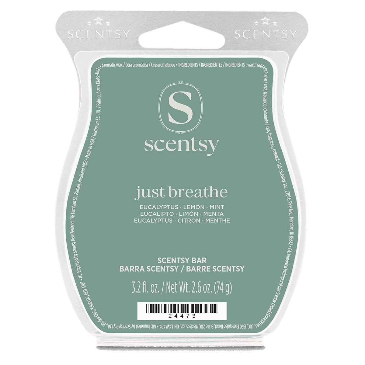 Just Breathe Scentsy Bar