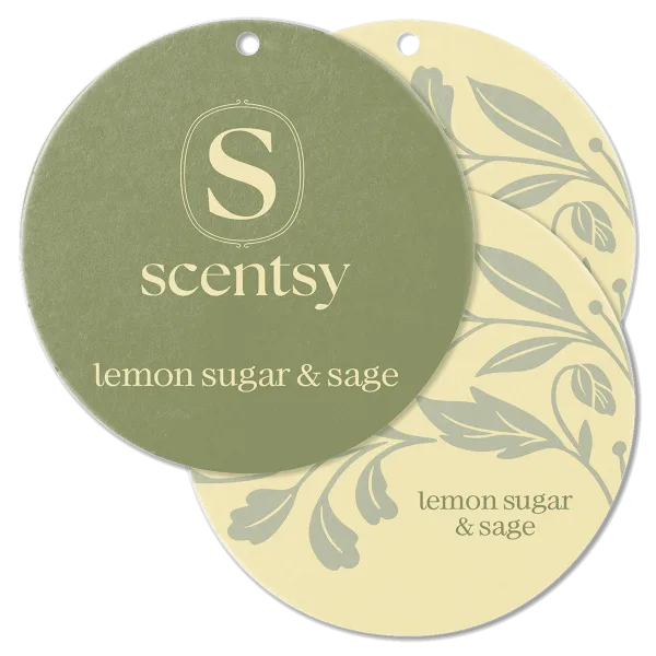 Lemon Sugar & Sage Scent Circle 3-pack