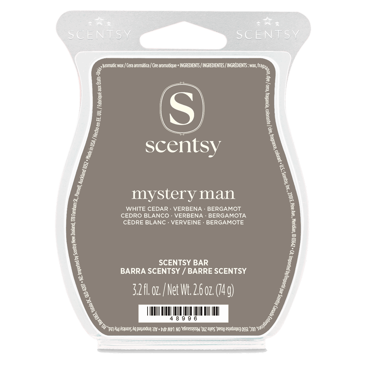 Mystery Man Scentsy Bar
