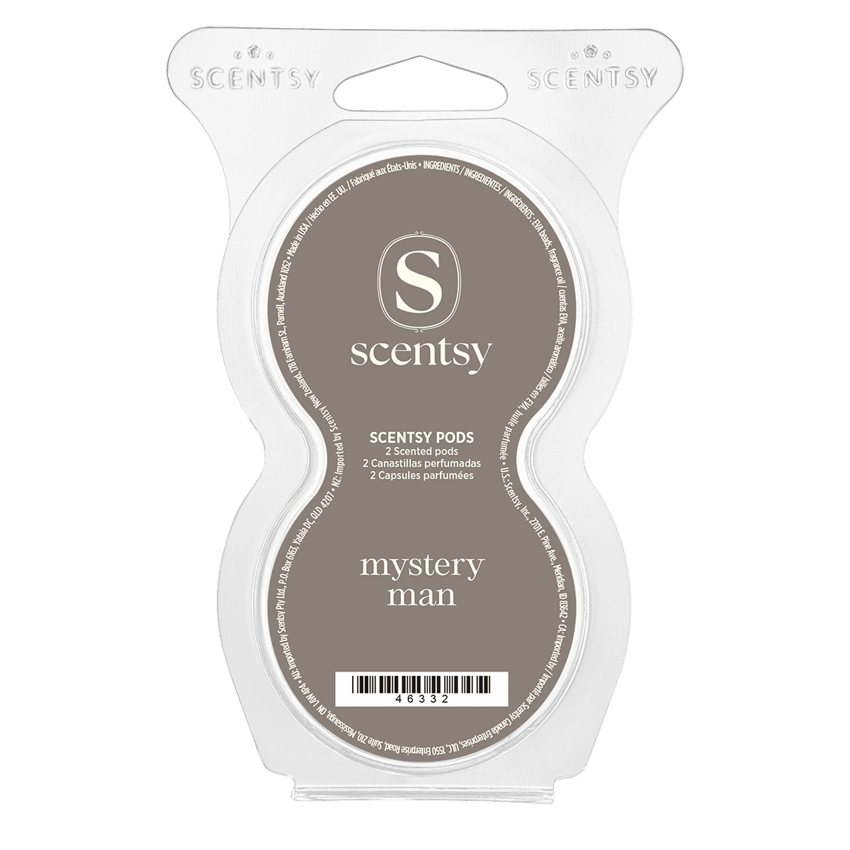Mystery Man Scentsy Pods