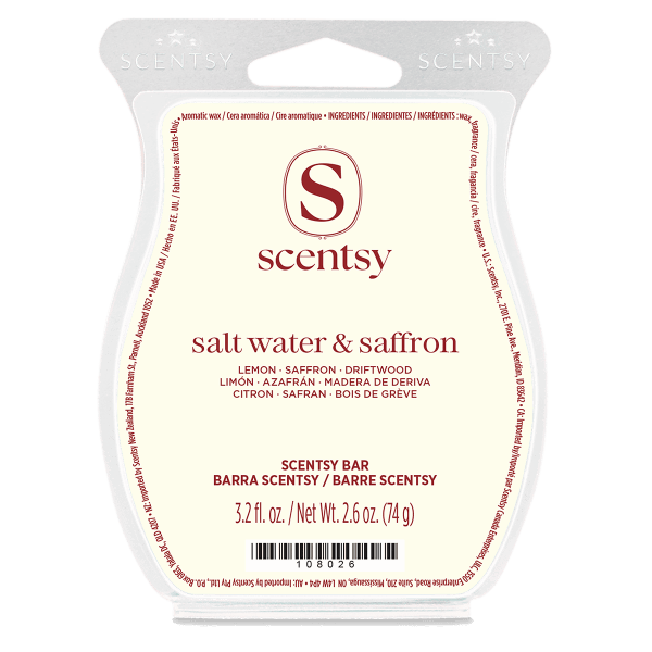 Salt Water & Saffron Scentsy Bar