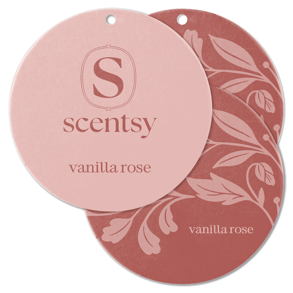 Vanilla Rose Scent Circle 3-Pack