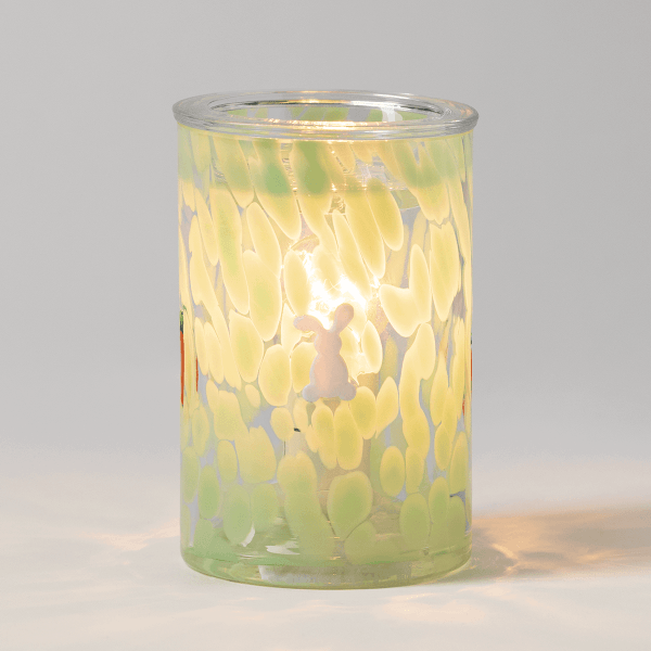 Verdant Escape Scentsy Warmer - Lit