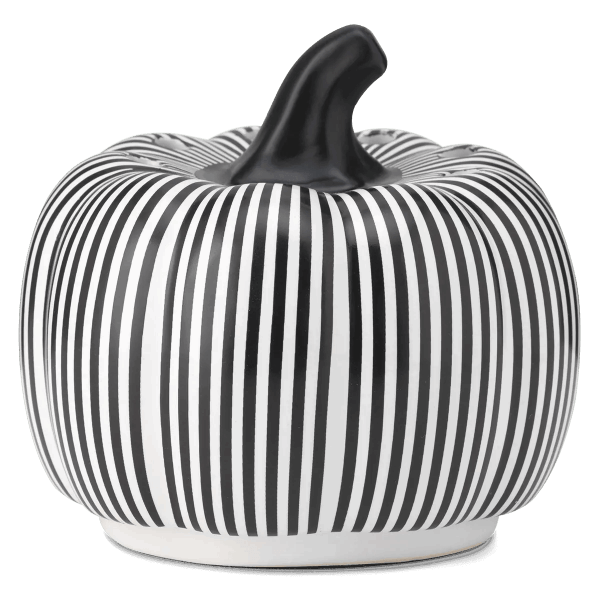Courtly Striped Pumpkin Replacement Lid
