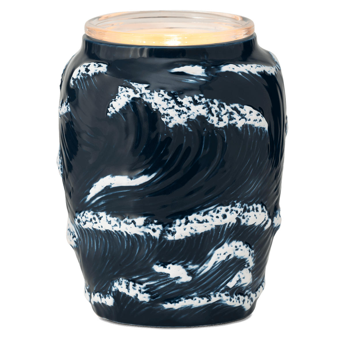 Ocean Crest Scentsy Warmer - Lit