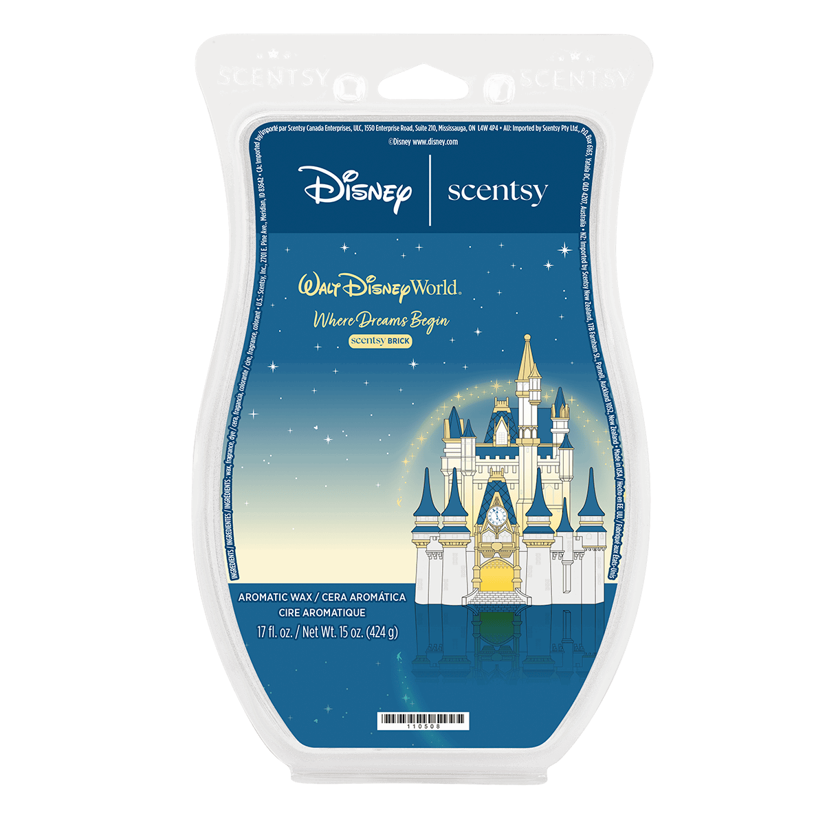Walt Disney World: Where Dreams Begin Scentsy Brick