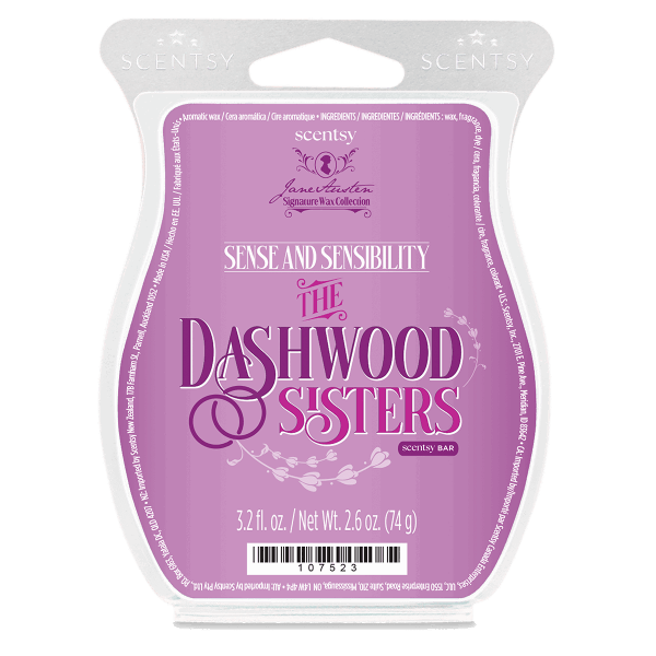 Sense and Sensibility: The Dashwood Sisters Scentsy Bar
