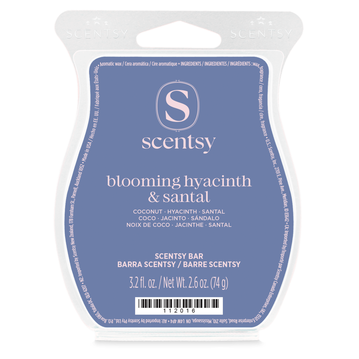 Blooming Hyacinth & Santal Scentsy Bar