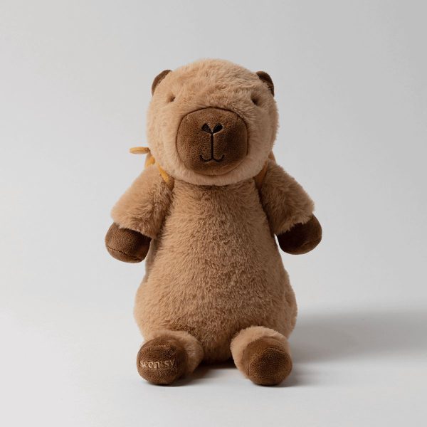 Crumb the Capybara Scentsy Buddy - front view