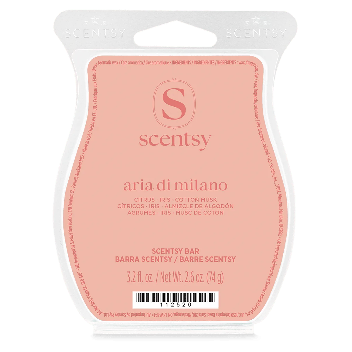 Aria di Milano Scentsy Bar