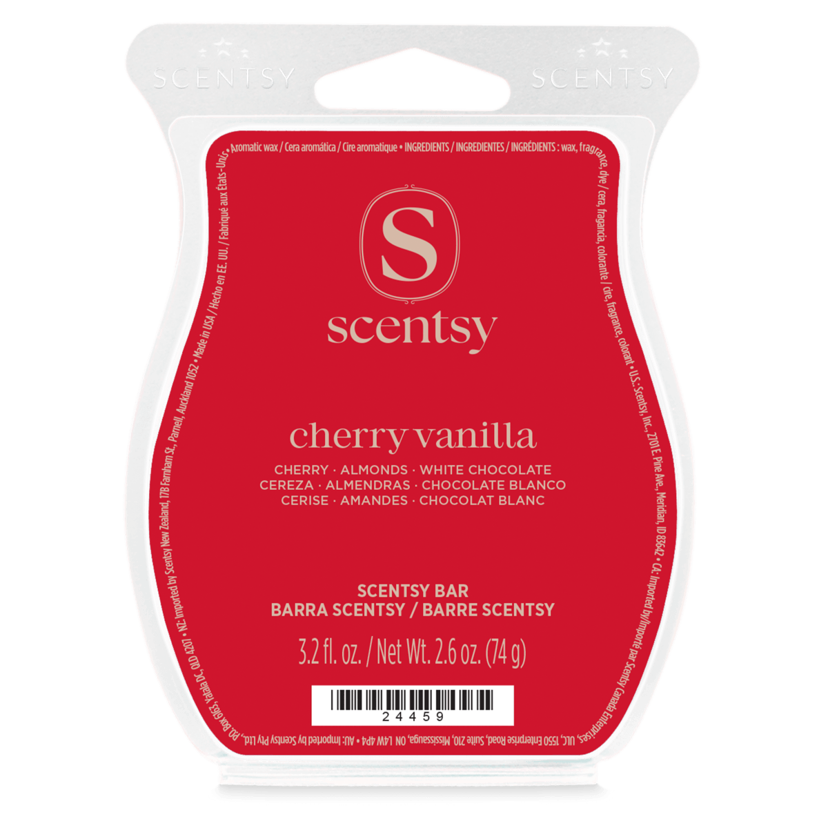 Cherry Vanilla Scentsy Bar