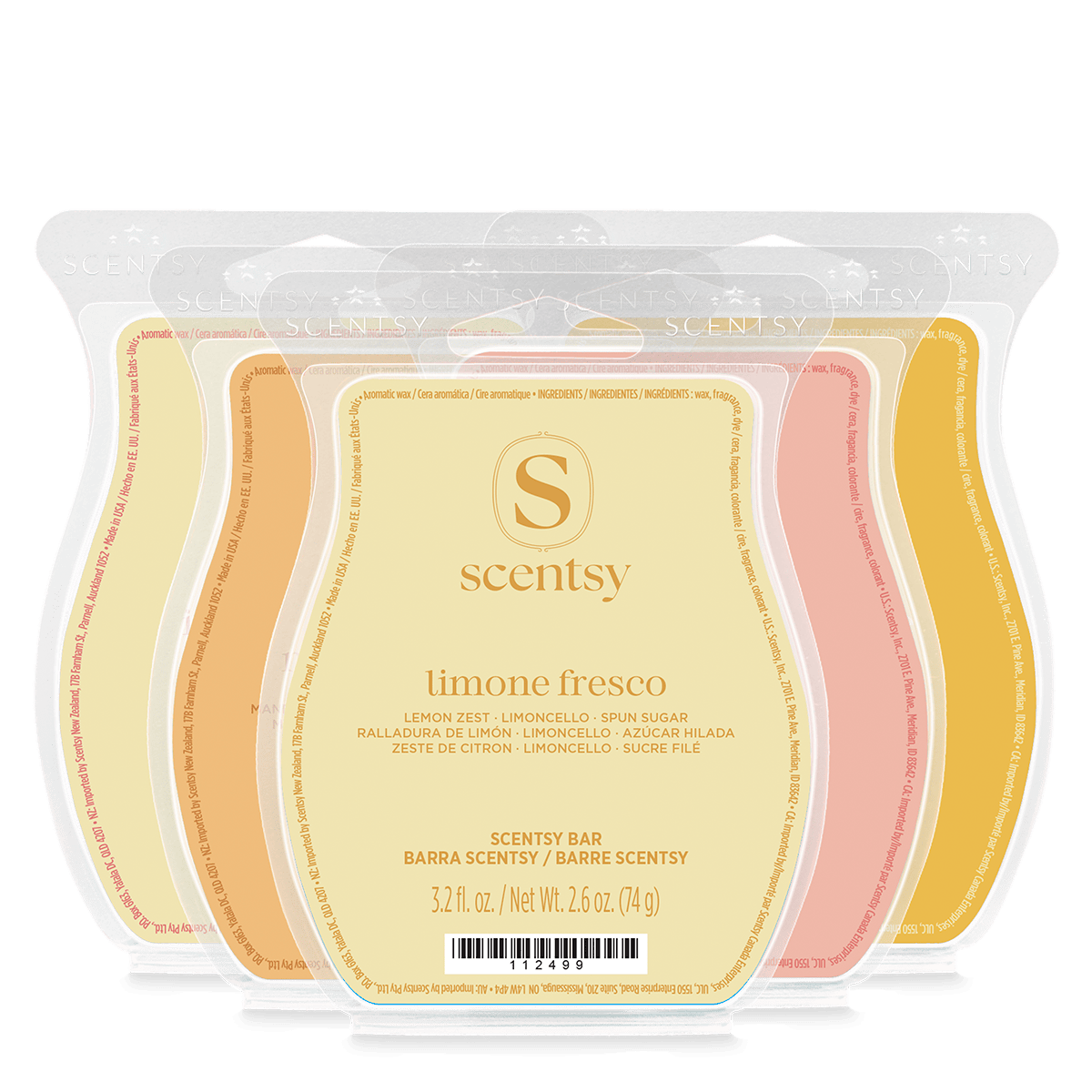 Italian Summer Scentsy Bar 5-Pack