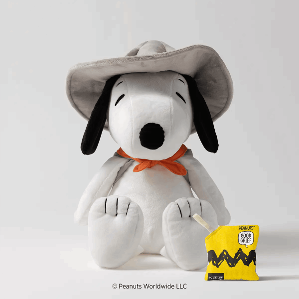 Snoopy Beagle Scouts Scentsy Buddy with Pak