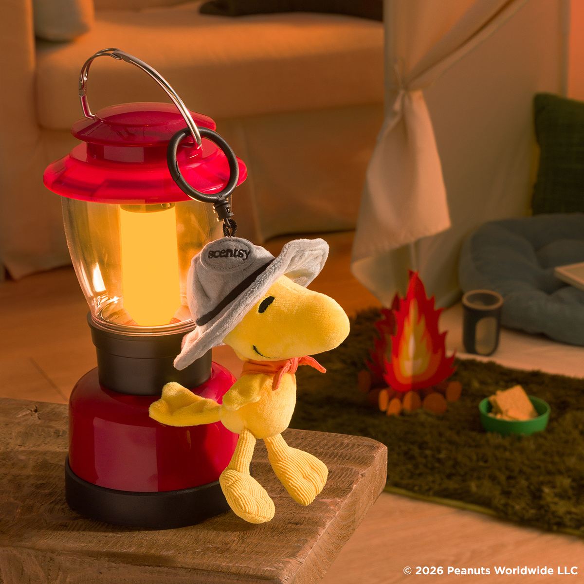 Woodstock Beagle Scouts Scentsy Buddy Clip