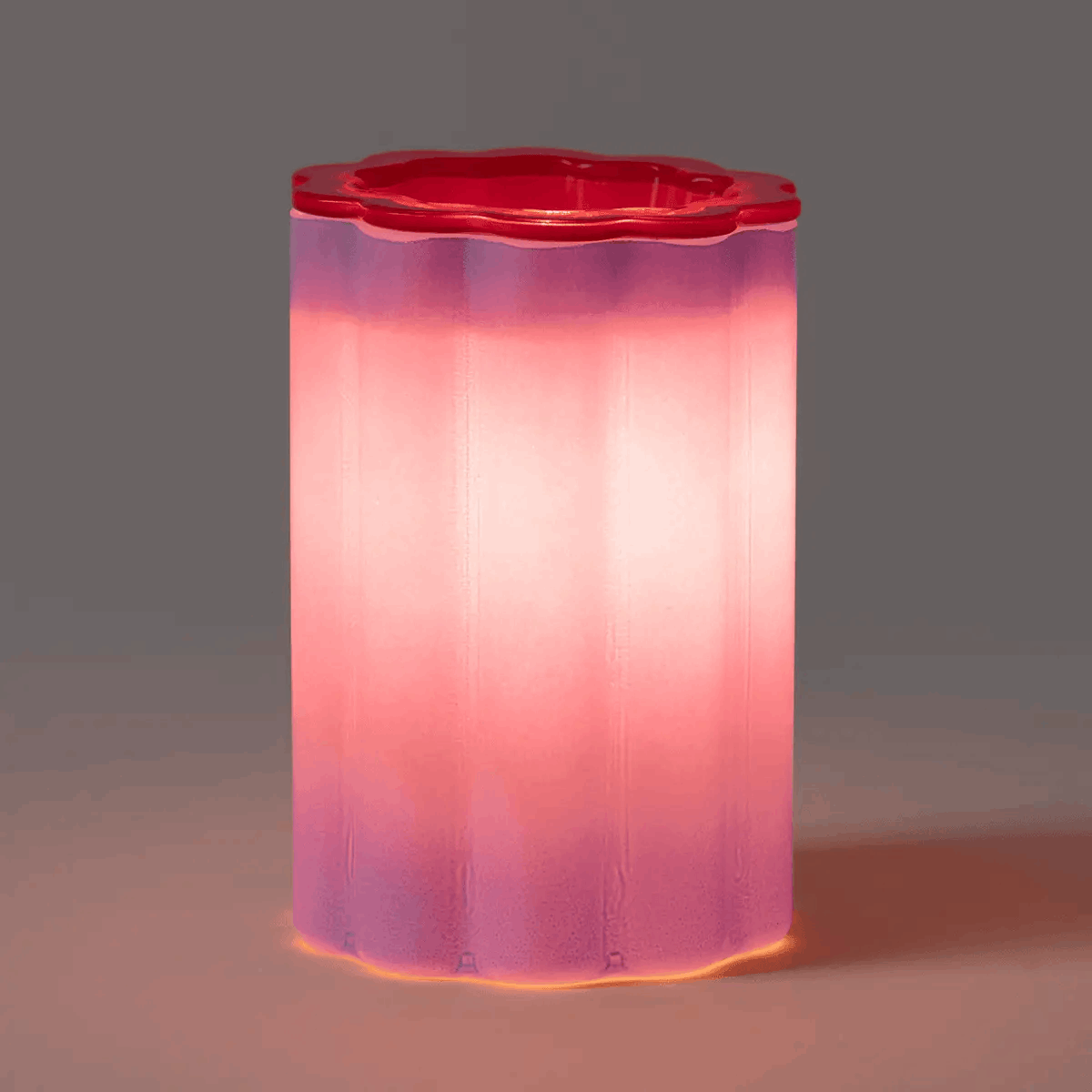 Petal Purple Scentsy Warmer - Dark Room