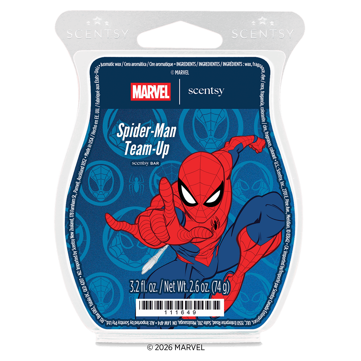 Spider-Man: Team-Up Scentsy Bar