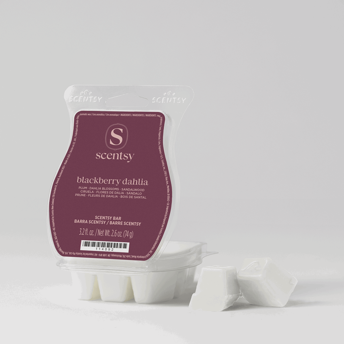 Blackberry Dahlia Scentsy Bar
