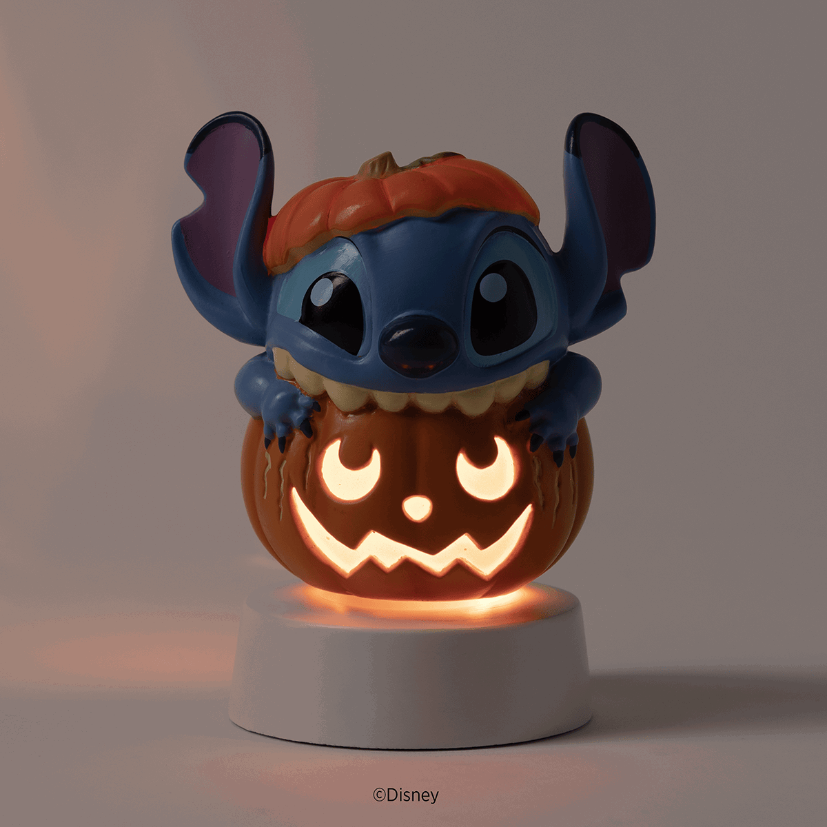 Disney Snitch: Pumpkin Trouble Mini Scentsy Warmer with Tabletop Base - Dark Room