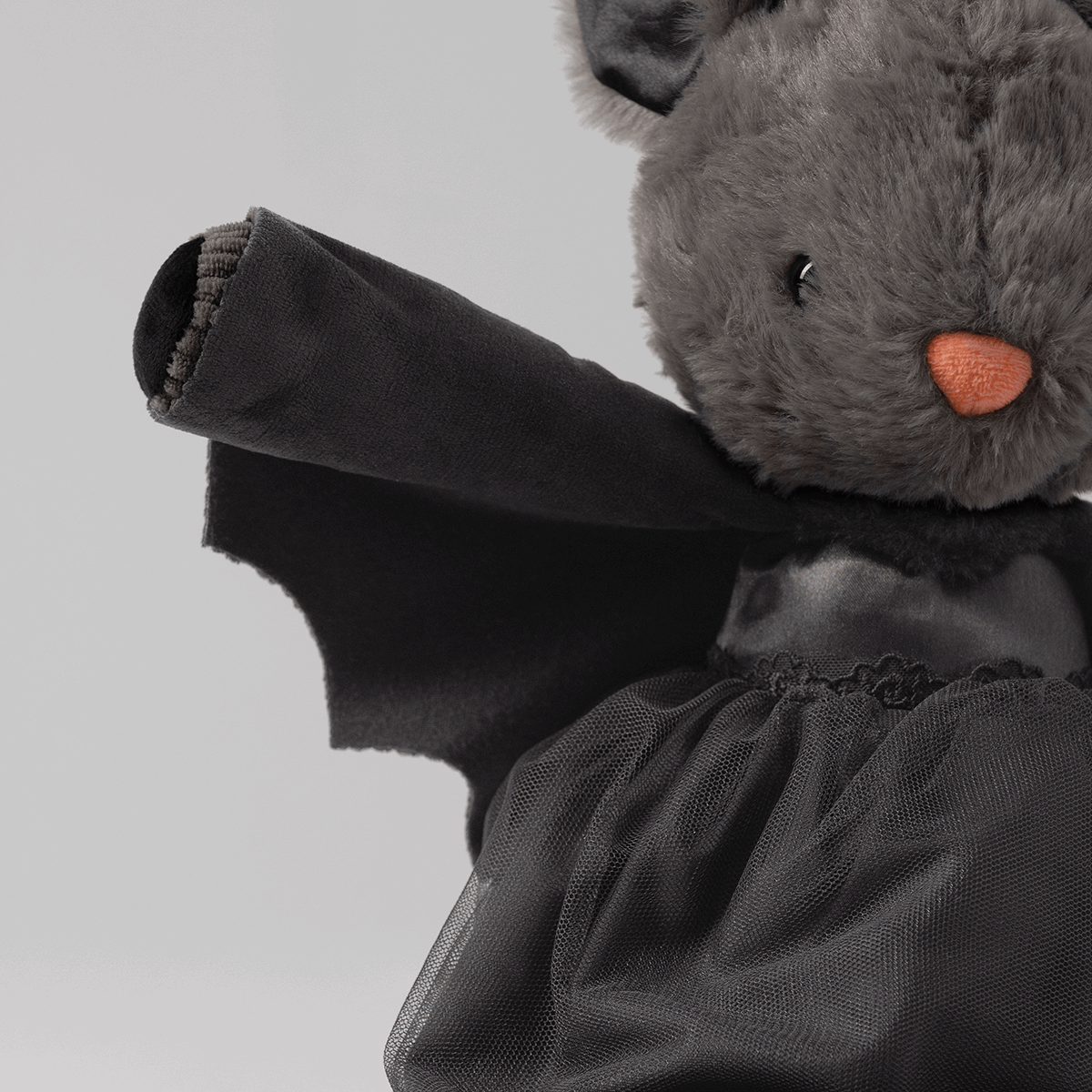 Midnight the Bat Scentsy Buddy - close up