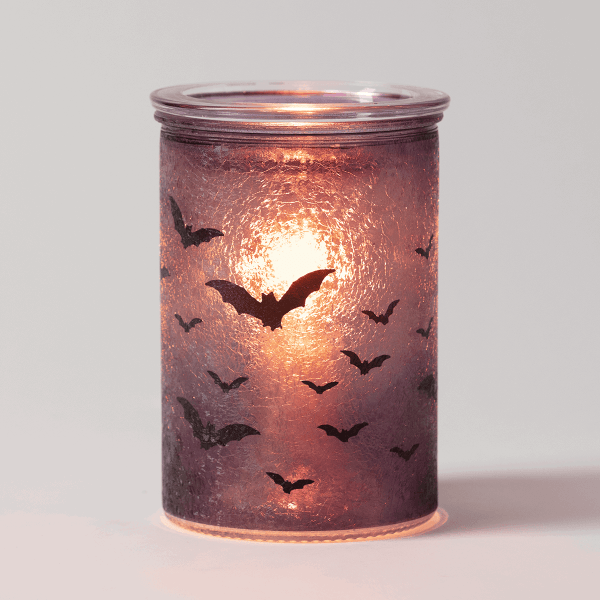 Nightfall Scentsy Warmer - Lit